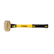 Abc Hammers 4 lb. Brass Hammer with 14" Fiberglass Handle ABC4BF - alternate 1